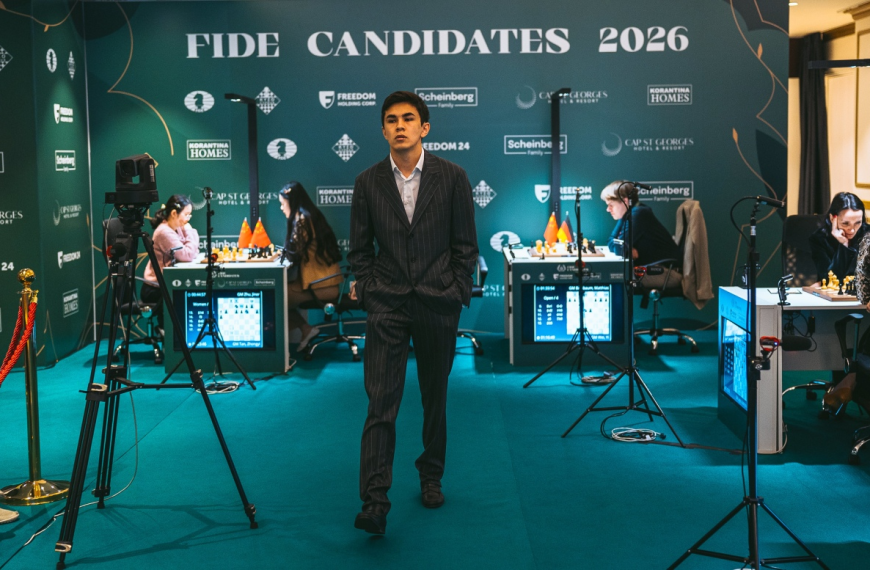 Uzbek Grandmaster Javokhir Sindarov with a stunning 9.5/13 score won the FIDE Candidates 2026 with a round to spare after the 13th round at Cyprus. In the women's section, GMs Vaishali Rameshbabu (India) & Bibisara Assaubayeva (Kazakhstan) led the table with 7.5 points...